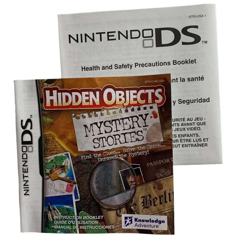 Nintendo DS Jewel Master Egypt Cradle of Athena Hidden Objects‎ Mystery Stories